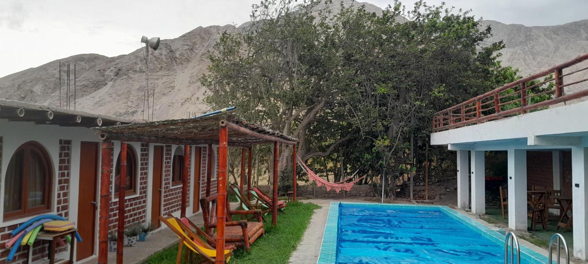 Hotel Quilla Wasi Lunahuaná Exteriér fotografie